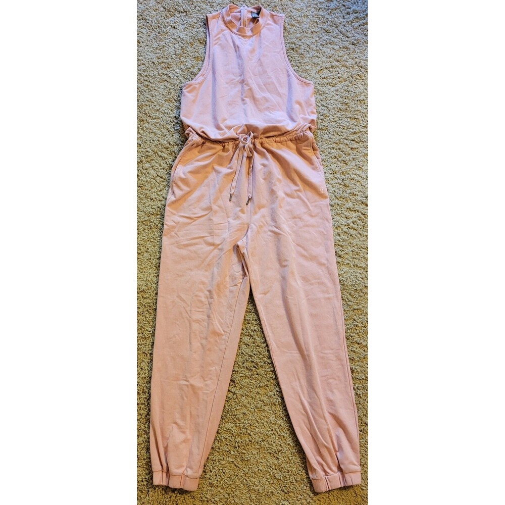 Sweaty Betty | Women’s Size 12 | Kaya Jumpsuit Bloom Pink Drawstring Sleeveless - Picture 16 of 16
